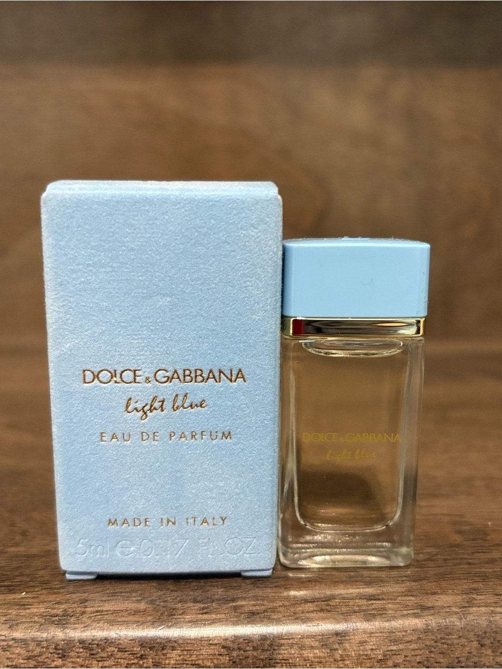NEW Dolce & Gabbana Light Blue Mini Travel Fragrance Bundle
